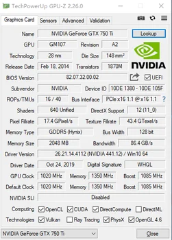Nové GTX750TI 4G DDR5 Half-výška Grafická Karta Podporuje 1U 2U Jeden Slot Malé Šasi GTX 750Ti 2G High-výkon Hra Karty