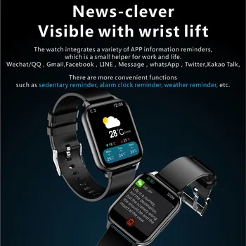Q26 Smart Hodinky Fitness Sledovanie Krvného Tlaku Smartwatches Nepremokavé Srdcového Tepu Bluetooth Náramkové Hodinky
