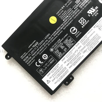 Skutočné 01AV401 Batérie Pre Lenovo Thinkpad S2 13 Chromebook Série 01AV400 01AV402 SB10J78998 11.25 V 42Wh