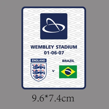 2007 Wembley Stadium Patch Pu Materiálu Prenos Tepla Futbal Patch Súbor