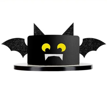 Nové Kreslené Bat Happy Birthday Cupcake Vňaťou Set Roztomilé Narodeninovú Tortu Vňaťou pre Deti Narodeniny Halloween Party Cake Dekorácie