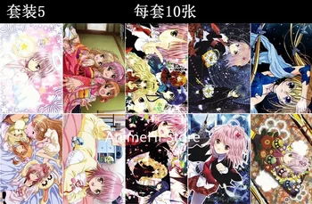 10 ks/set Anime Shugo Chara plagáty Hinamori Amu Hotori Tadase Tsukiyomi Utau obrazov na stenu pre Colletion A3 42x29CM Nálepky