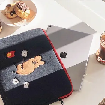 Koala 12.9 palcový Notebook Líniové Taška pre Mac Cartoon Puzdro pre ipad 9.7 10.5 inch In Štýl Puzdro pre iPad 10.2
