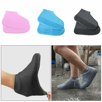 Najnovšie Chrániť Nohy Nepremokavé Topánky Kryt Silikónový Materiál Unisex Topánky, Chrániče Dážď Topánky pre Vnútorné Vonkajšie Daždivé Dni