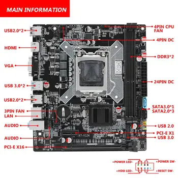 STROJNÍK B75 doske LGA 1155 set súprava Intel core I5-3570 CPU procesor DDR3 16 G(2*8G) 1600MHZ pamäť RAM Pamäť S Chladiaci Ventilátor X