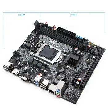 STROJNÍK B75 doske LGA 1155 set súprava Intel core I5-3570 CPU procesor DDR3 16 G(2*8G) 1600MHZ pamäť RAM Pamäť S Chladiaci Ventilátor X
