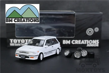 BM Výtvory 1:64 Toyota 1988 Starlet Turbo-S (EP71) Diecast Model Auta