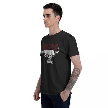 Pre Človeka T Shirt Vdieo Hry Doom Charakter Cyberdemon Mäkké Geek O-krku Retro T-shirt