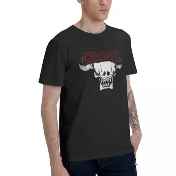 Pre Človeka T Shirt Vdieo Hry Doom Charakter Cyberdemon Mäkké Geek O-krku Retro T-shirt