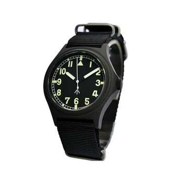 Prázdne Dial G10 Vojenské Náramkové Hodinky Quartz Montre Femme Militaire Reloj Militar DLC Black Prípade C3 Večeri, Svetelný Hodinky
