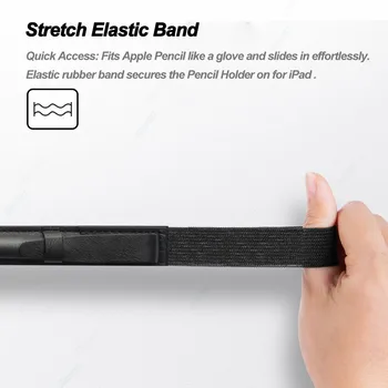 Ceruzka Držiak pre Apple Ceruzka (1. a 2. Gen) Elastické Vrecko Kožené puzdro Puzdro Puzdro pre iPad, Huawei, Samsung Tablet Prípade