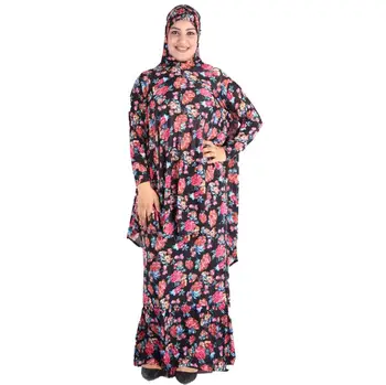 Saudská jalabiya pre ženy ramadánu turecké oblečenie moslimských abaya marocký islamský hidžáb oblečenie kaftane dubaj župan turque sukne dievča