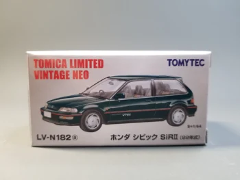 TOMYTEC TLV 1/64 Honda Civic Pane II LV-N182a Die Cast Model Auta Zber Obmedzeným