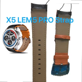 Rýchle dodanie originálne batérie pre lem5 x5air smart hodinky zadný kryt kovový kryt nabíjací dock kábel nabíjačky pre lem5 pro x5plus