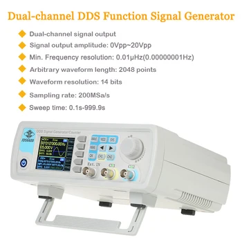 Vysoká Presnosť Digitálnych Dual-channel DDS Funkciu Generátora Signálu Svojvoľné Priebeh Impulzu Generátory signálov Merač Frekvencie