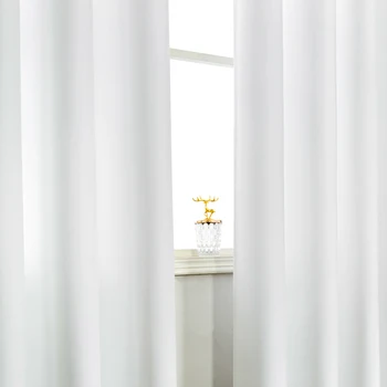 MERRYLIFE 1 Pár Tepelne Izolované Priechodka Zatmenie Opony Moderné Luxusné Okno Panely Top Závesy pre Spálne Obývacia Izba