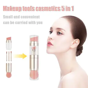 Prenosné Make-Up Štetce Nadácie Obočie Tieň Očné Linky Powder Blush Brush Kozmetické Korektor, Profesionálny Make-Up Nástroj
