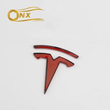 Auto Logo, Farby, Zmeniť Farbu Samolepky Volant Logo Dekorácie, Doplnky Pre Tesla Model3 Model Y Model X Model S