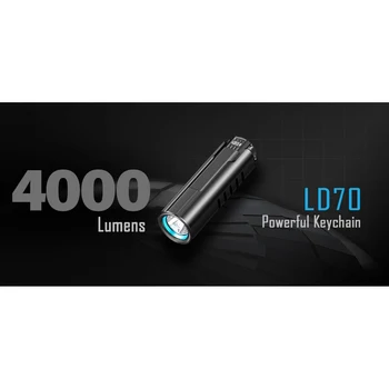 IMALENT LD70 Mini LED Baterka 4000 Lúmenov CREE XHP 70 Vysoký Výkon Pochodeň Svetla 203meters Vzdialenosť Vonkajšie Nepremokavé Pozornosti