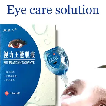 15ml Biela Cool Očné Kvapky Lekárske Cleanning Oči Detox Zmierňuje Nepríjemné pocity Odstránenie Únavy Relax Masáž Výrobky na Starostlivosť o Oči
