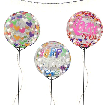 Happy Birthday Bobo Balóny 20-palcový Transparentný Globos Narodeninové Balóny pre Dieťa Sprcha Deti, Dospelých Narodeninovej Party Decor