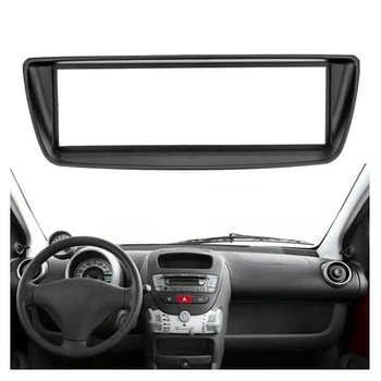 1 Din Auto Stereo Rádio Fascia Panel Dosky Výbava Auta Rám pre Citroen C1 pre Toyota Aygo Ab Peugeot 107
