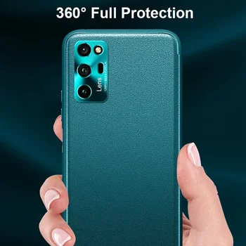 Luxusné Kožené Flip Telefónu Prípade Pre Česť 30 Pro Plus 30S Zobraziť 30 Pro Úplný ochranný Kryt puzdro Pre Huawei Nova 7 SE 8 Pro Coque