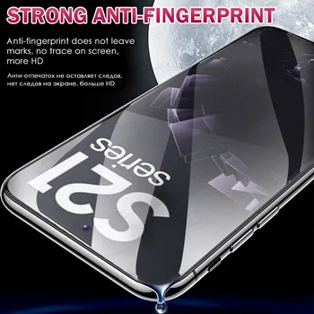 2 ks Plné Zakrivené Hydrogel Mäkké Fólie Pre Samsung Galaxy S21 Ultra S 21 Plus S21Ultra S21Plus Screen Protector Nie Tvrdené Sklo