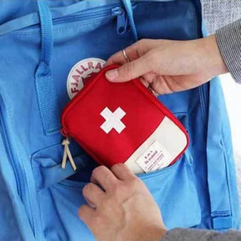 Prenosná Lekárnička Camping Núdzové Prežitie Taška Pilulku Prípade Cestovné Outdoor Camping Užitočné Mini Medicíny Skladovanie Taška