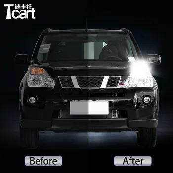 2ks Led Denných prevádzkových Svetlo zase drl 2v1 bezpečnosť Jazdy Auto príslušenstvo pre Nissan X-Trail (T31) 2007-