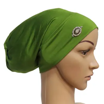 Moslimské Ženy Hidžáb Hlavovou Zábal Vlasov Neforemné Čiapočku Chemoterapii Klobúk Úsek Turban Arabských Hijabs Islamskej Mäkké Vypadávanie Vlasov Spp Kapoty