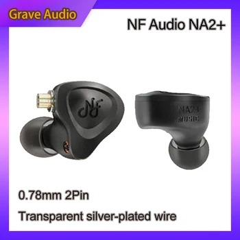 NF Audio NA2+ Slúchadlá Dvojité Dutiny Dynamické Ovládač, Slúchadlá NF NA2 s Odnímateľný Kábel 0.78 2Pin Headset