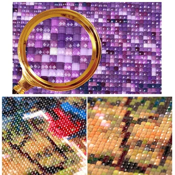 Drahokamu 5D DIY Diamond, Vyšívané Zvierat, Vtákov Diamond Maľovanie Mozaiky Cross Stitch Všetky-kolo Domáce Dekorácie ZWQ