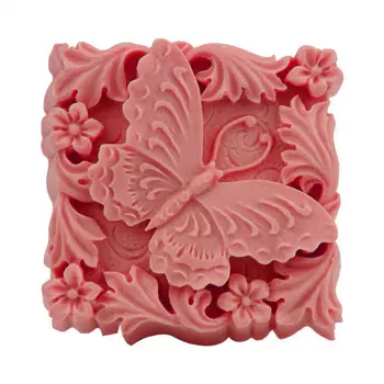 3D Kvet Silikónové Mydlo Formy DIY Hliny Sviečka Robiť Tortu Zdobenie Čokoládou