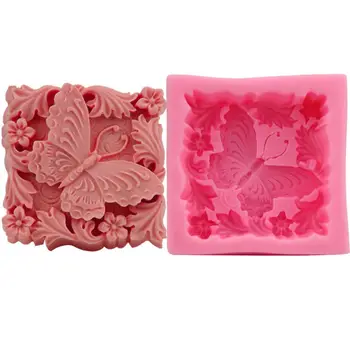 3D Kvet Silikónové Mydlo Formy DIY Hliny Sviečka Robiť Tortu Zdobenie Čokoládou