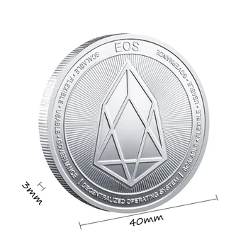 EOS Mince Virtuálne Kovové Pamätné Mince Zber Grapefruit Mince Mail Suvenírov Odznak Domáce Dekorácie Remesiel Ozdoby