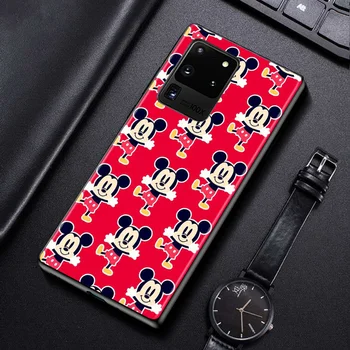 Disney Kreslené Animácie Mickey Mouse Kolekcia Pre Samsung Galaxy A21S A51 A71 A91 A12 A32 A42 A52 A72 A02S Black Telefón Prípade