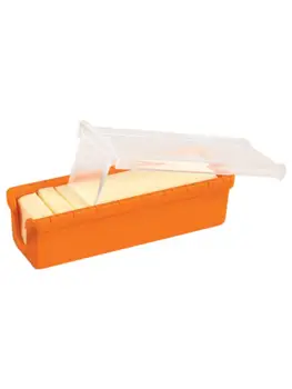 Maslo Slicer Úložný Box DIY Pečenie Chleba Nástroj Silikónové Maslo Kontajner Pohodlné skladovanie Kuchynské potreby