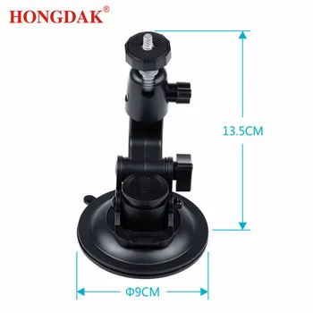 HONGDAK Veľké Veľkosti 9 CM Nastaviteľná Kamera Montáž Auto prísavný Držiak Pre GoPro Hero 7/6/5/4/3/3+/2/1