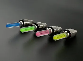 2021 Auto Kolesá Fluorescenčné Stick Plynové Trysky s LED Lampou Príslušenstvo pre Subaru Forester Legacy Outback Impreza XV BRZ Tribeca