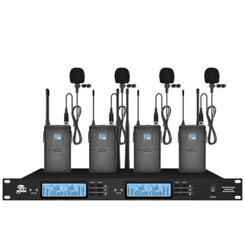 Profesionálne UHF bezdrôtový mikrofón ručný lavalier mikrofón cirkvi fáze výkonu rodinné party, karaoke mikrofón